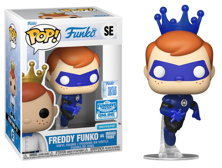 Funko Pop! Freddy Funko as Indigo Tribe SE FUNDAYS 2025 Online Limited Edition 500 PCS Figure + Pop Protector