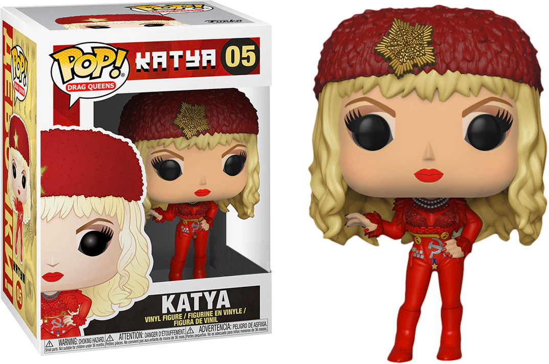 Funko Pop! Drag Queens : Katya 05 Hot Topic Exclusive (VAULTED) + Pop Protector
