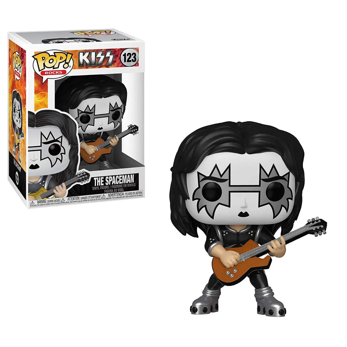 Funko POP! Rocks: Kiss #123 - The Spaceman + Protector