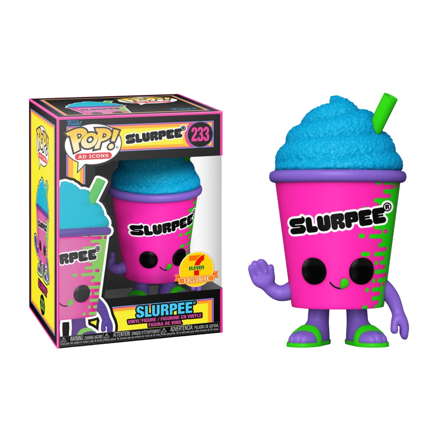 Funko Pop! 7-Eleven Blue Raspberry Slurpee 89 + Pop Protector
