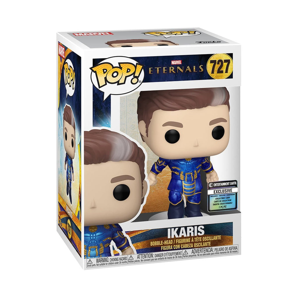 Funko POP! Marvel: Eternals #727 - Ikaris Entertainment Earth Exclusive Figure + PROTECTOR!