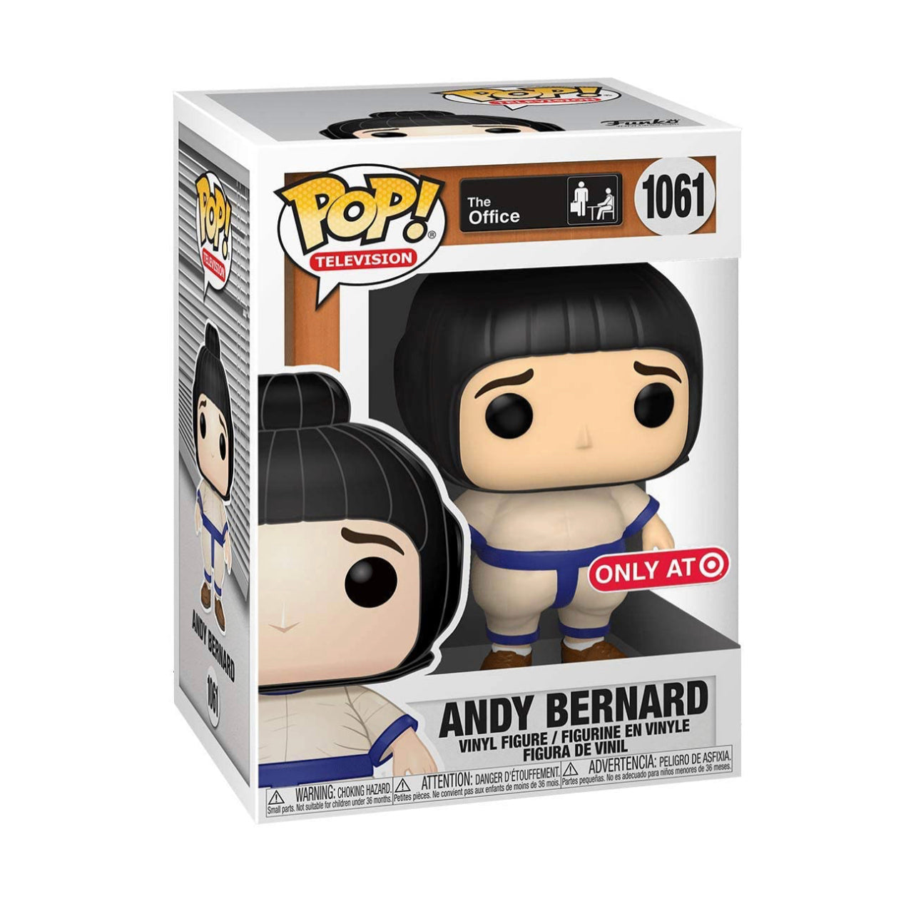 Funko Pop! The Office Andy Bernard 1061 Target Exclusive + Free Protector (VAULTED)