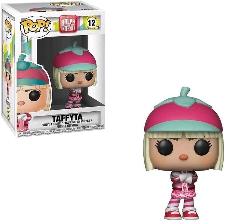 Funko Pop! Disney Ralph Breaks The Internet Taffyta 12 + Free Protector