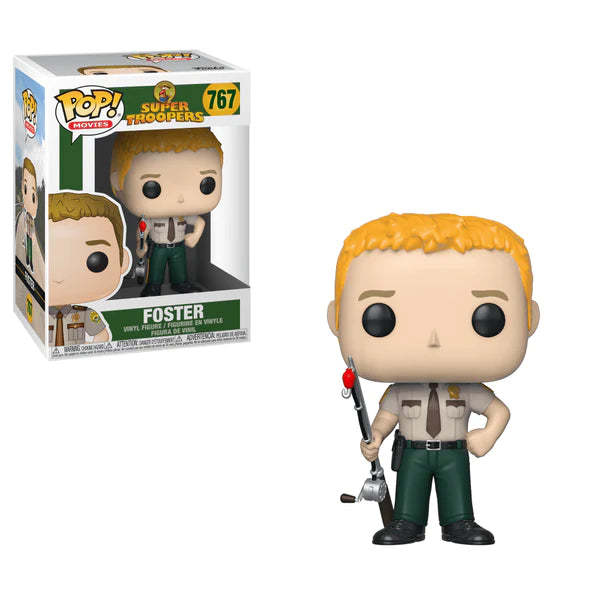 Funko POP! Movies: Super Troopers #767 - Foster + Protector