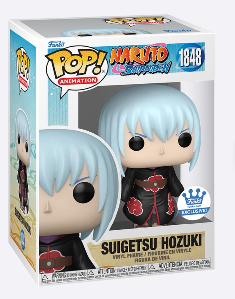 Funko Pop! Naruto Shippuden : Suigetsu Hozuki 1848 Funko Shop Exclusive + Pop Protector