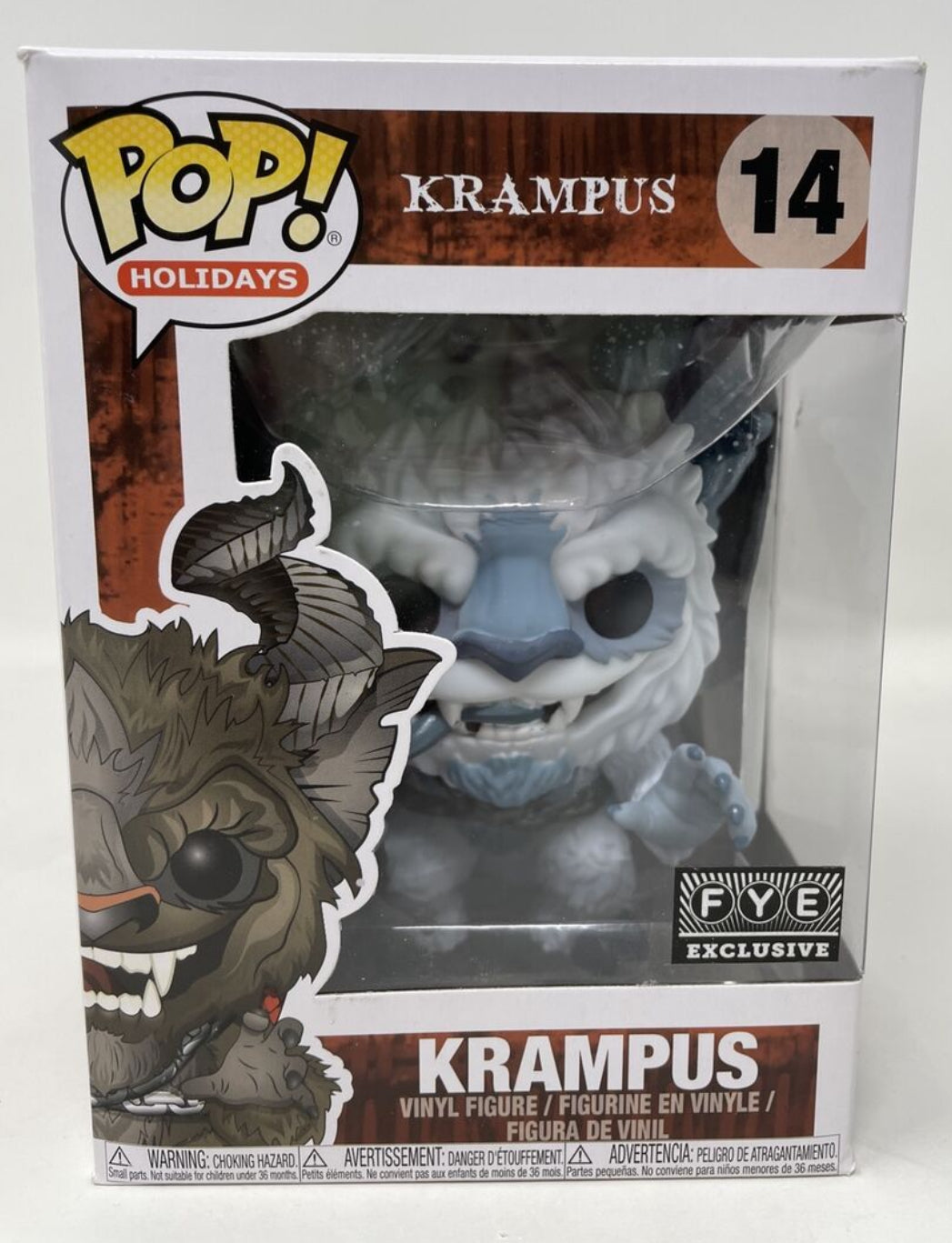 Funko Pop! Krampus 14 FYE Exclusive (VAULTED) + Protector