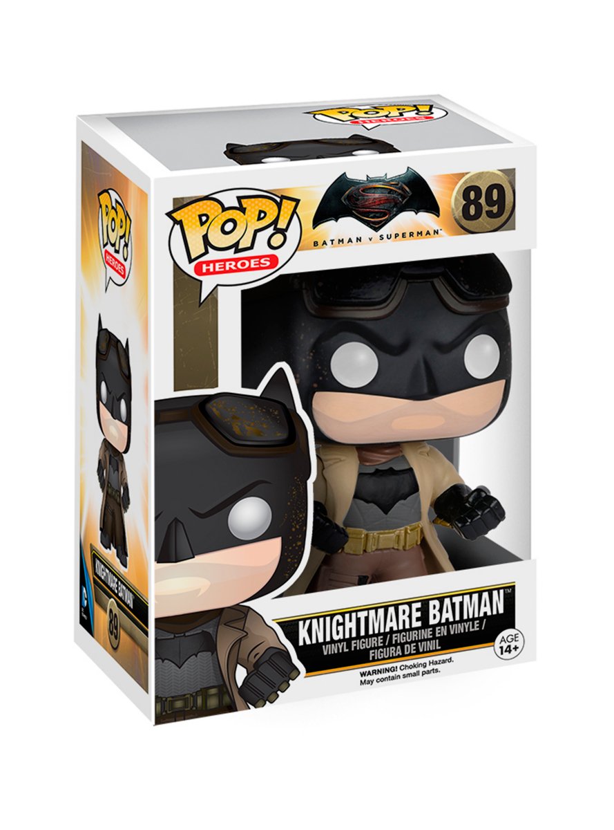 Funko Pop! Batman v Superman : Knightmare Batman 89 + Pop Protector