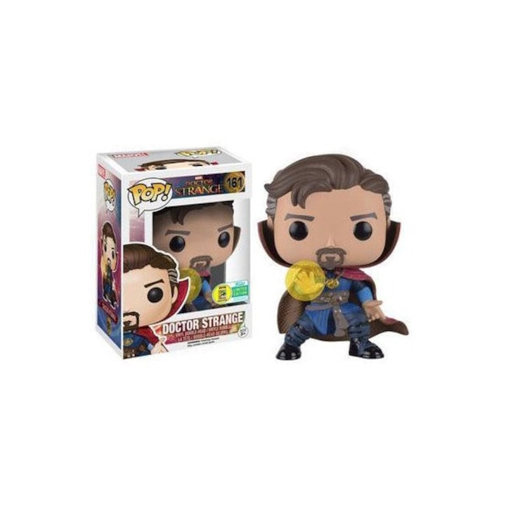 Funko Pop! Marvel Doctor Strange 161 2016 San Diego Comic Con Exclusive Figure + Pop Protector (Tear in corner of box)