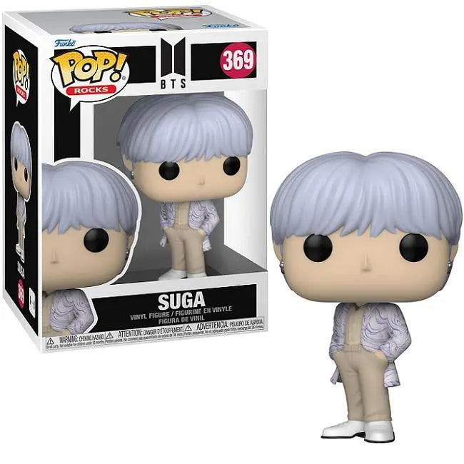 Funko POP! rocks: BTS - #369 - Suga + Protecor