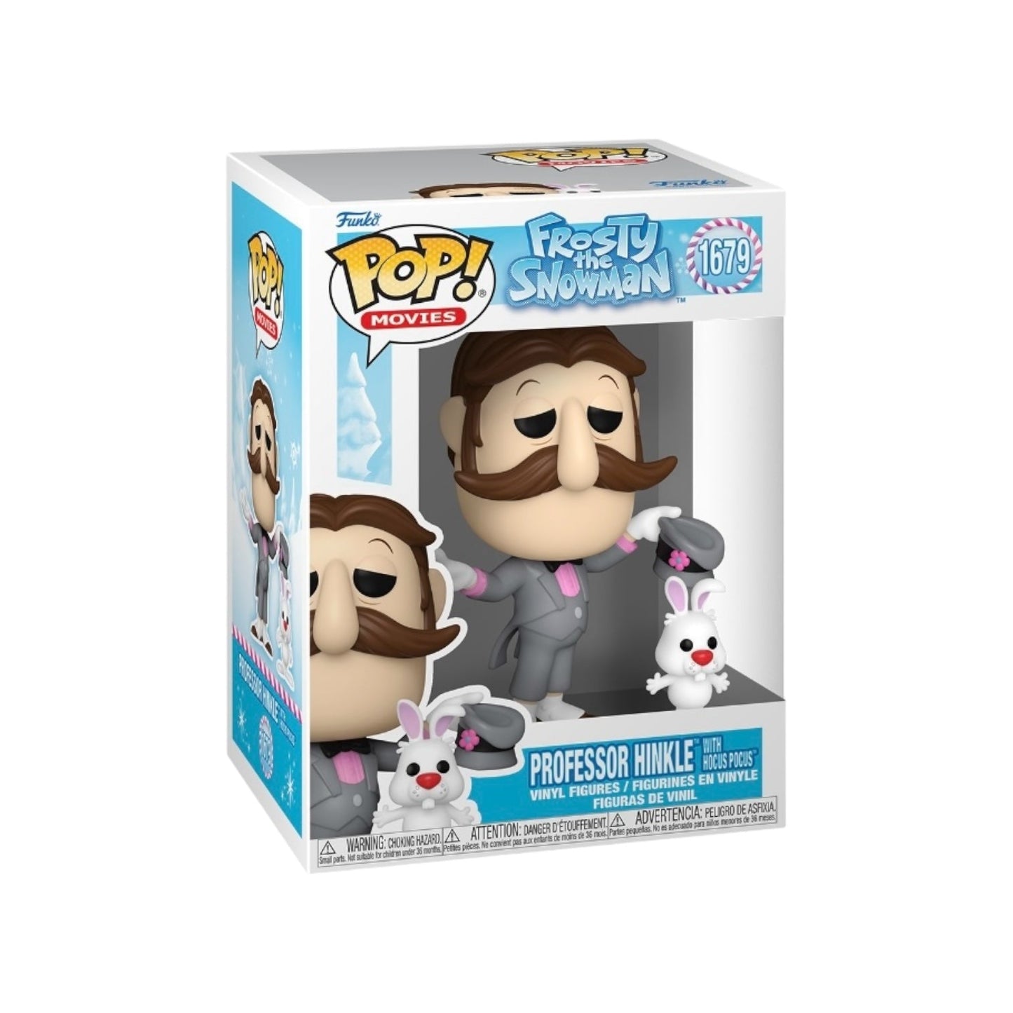 Funko Pop! Frosty The Snowman - Professor Hinkle with Hocus Pocus 1679 + Free Protector
