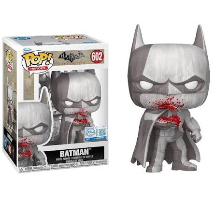 Funko Pop! Batman Arkham City - Batman 602 Funko Special Edition Figure + Pop Protector (Box Damages)