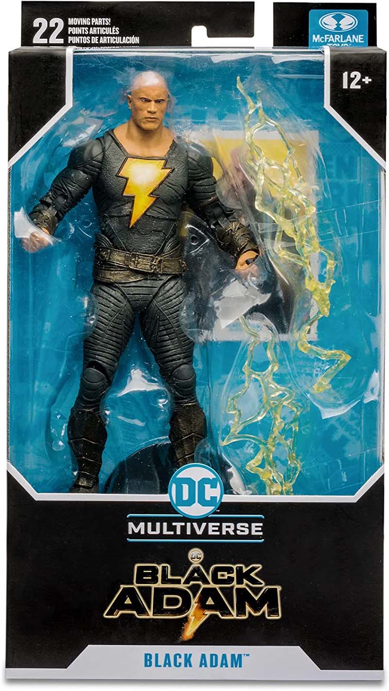 DC MULTIVERSE - McFarlane Toys - Black Adam 7" Action Figure (Box Blemishes)