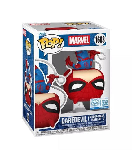 Funko Pop! Marvel Daredevil (Spider-Man Mash-Up) 1603 Funko Special Edition Figure + Pop Protector