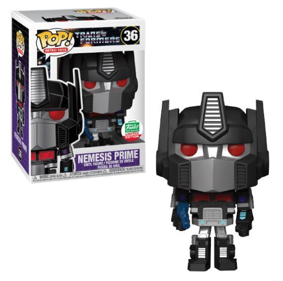 Funko Pop! Transformers - Nemisis Prime 36 Funko Shop Exclusive (VAULTED) + Free Protector
