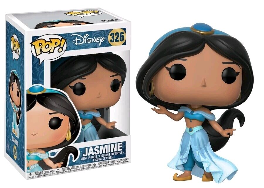 Funko Pop! Disney Aladdin - Jasmine 326 + Pop Protector