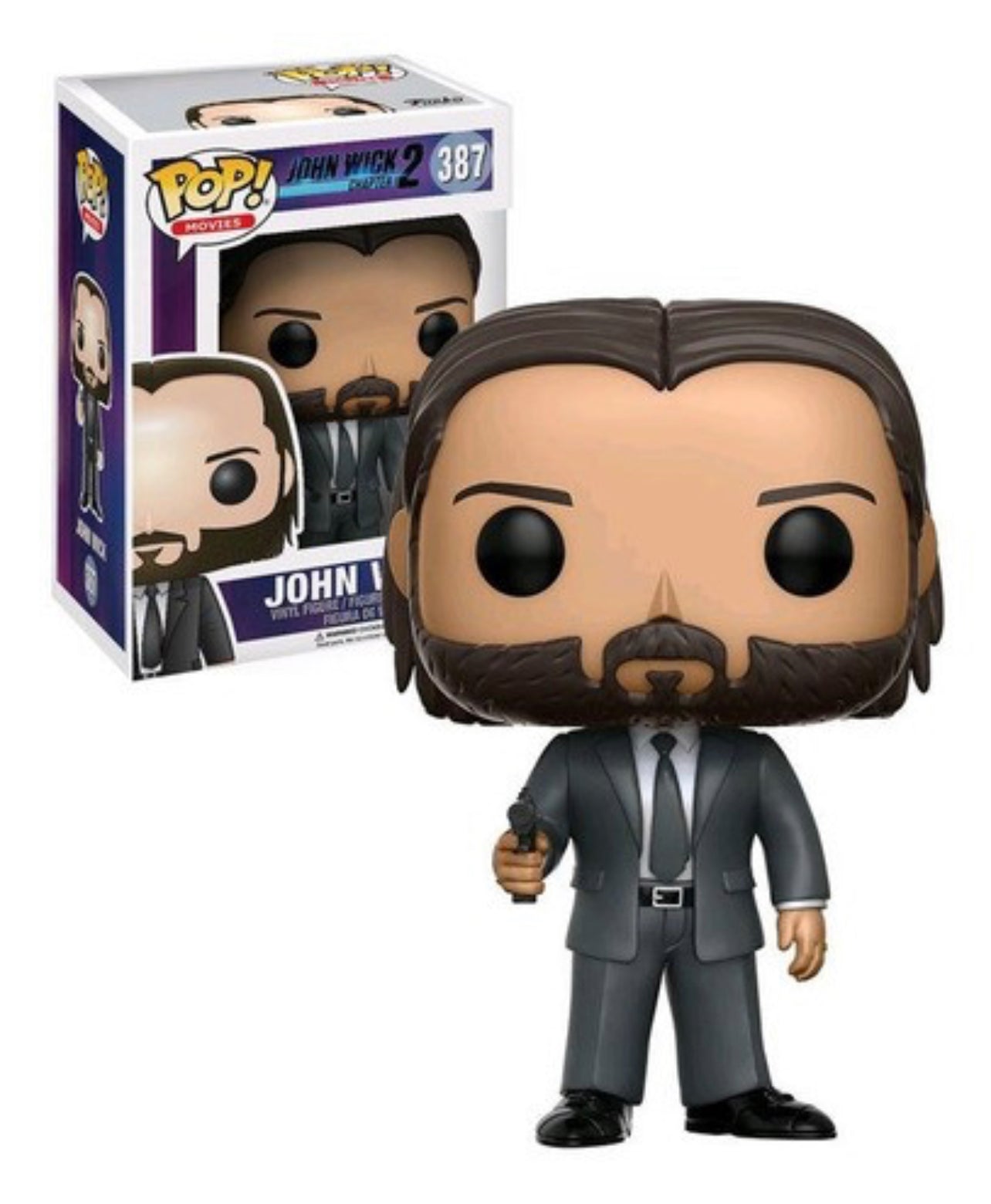 Funko Pop! John Wick Chapter 2 - John Wick 387 + Free Protector (VAULTED)