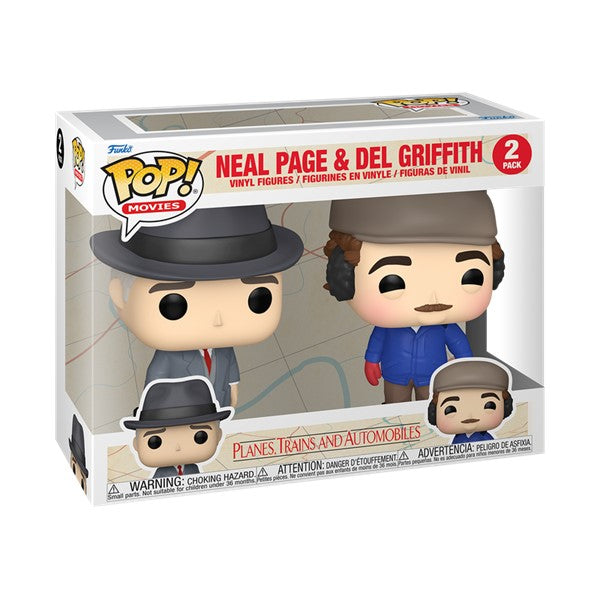 Funko Pop! Planes, Trains and Automobiles: Neal Page & Del Griffith 2 Pack