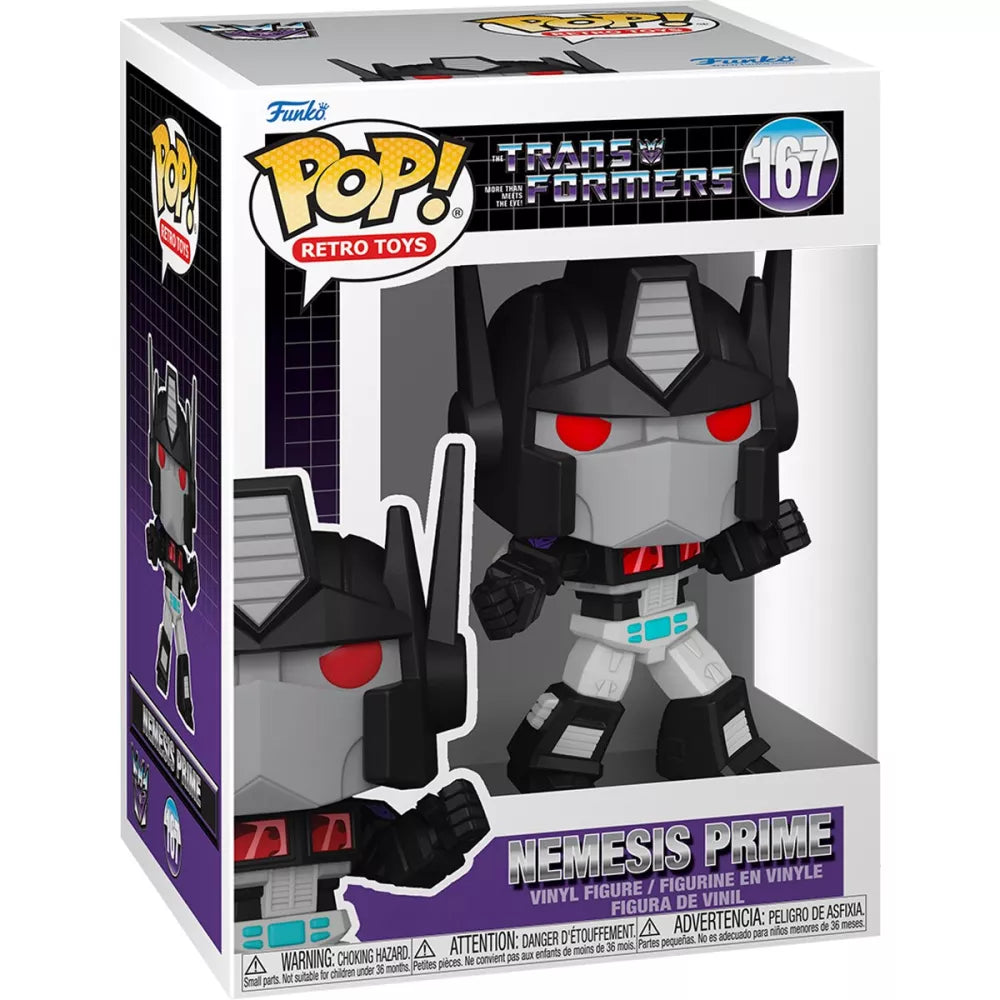 Funko Pop! Transformers - Nemesis Prime 167 Figure + Pop Protector