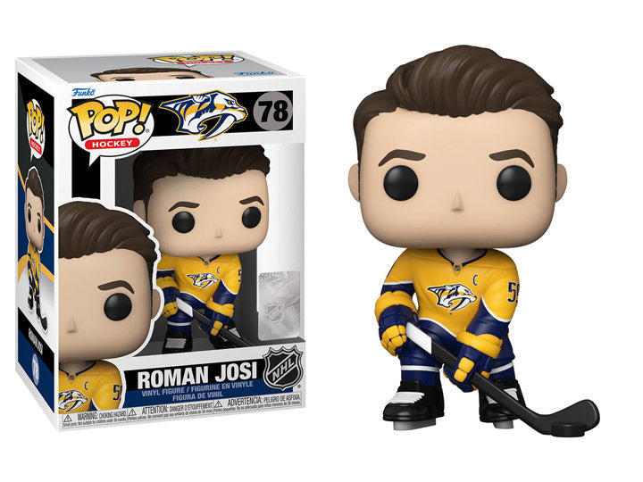 Funko Pop! NHL : Predators - Roman Josi 78 Figure + Pop Protector
