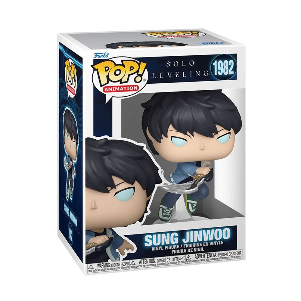 Funko Pop! Solo Leveling - Sung Jinwoo 1982 + Pop Protector
