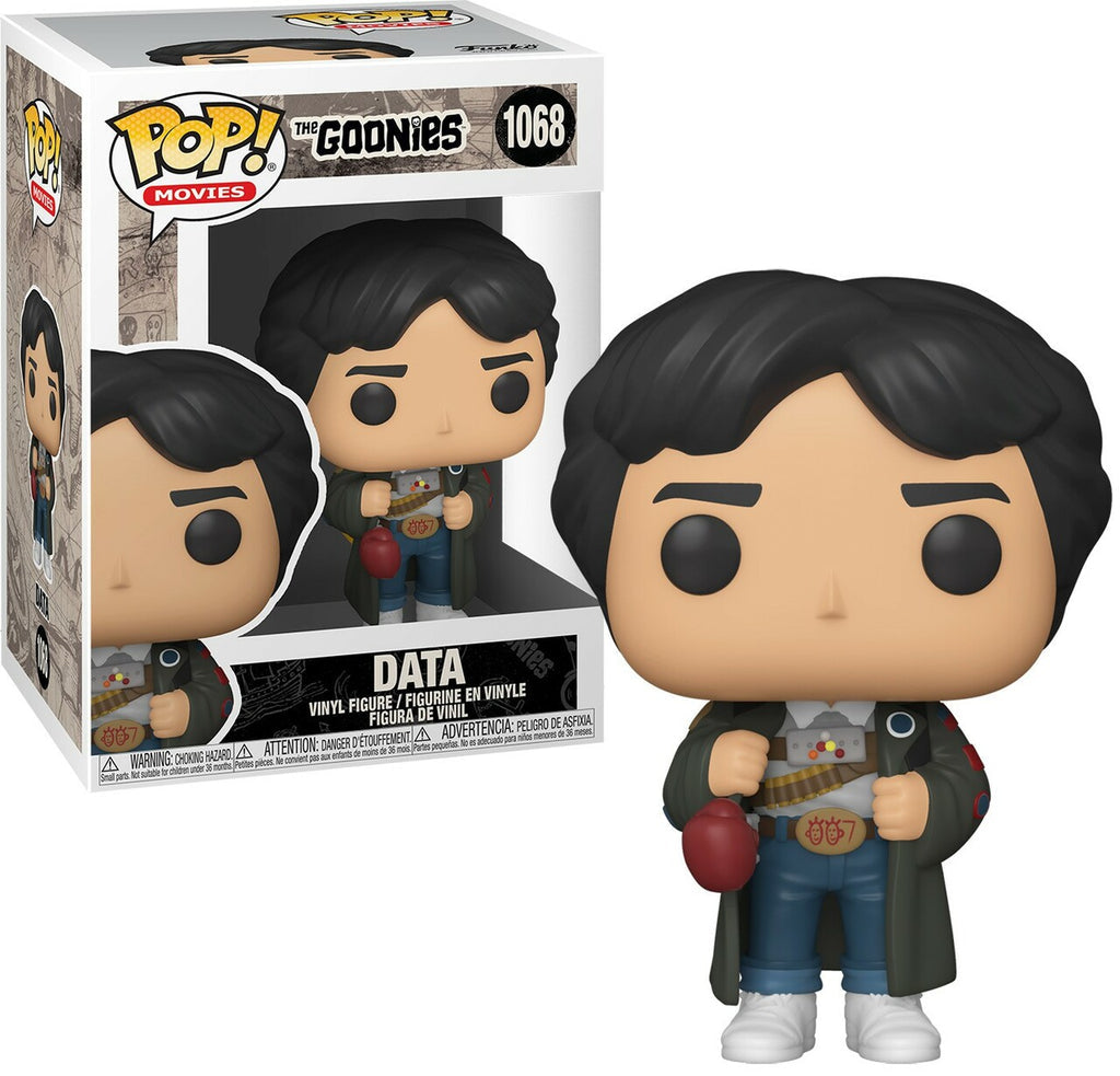 Funko Pop! The Goonies : Data 1068 + Pop Protector