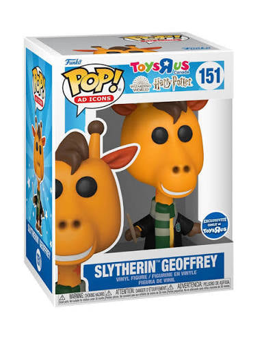 Funko Pop! Toys R Us x Harry Potter - Slytherin Geoffrey 151 Toys R Us Exclusive Figure + Pop Protector