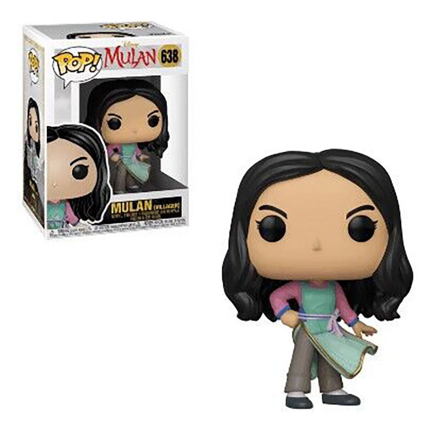 Funko Pop! Disney Mulan (Villager) 638 (VAULTED) + Pop Protector