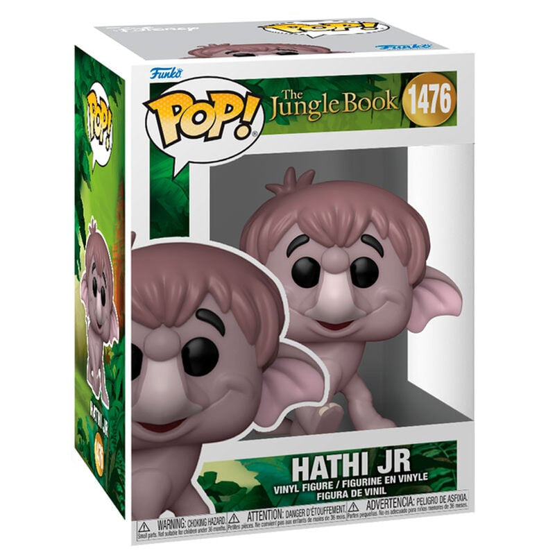 Funko Pop! Disney The Jungle Book : Hathi Jr 1476 + Pop Protector