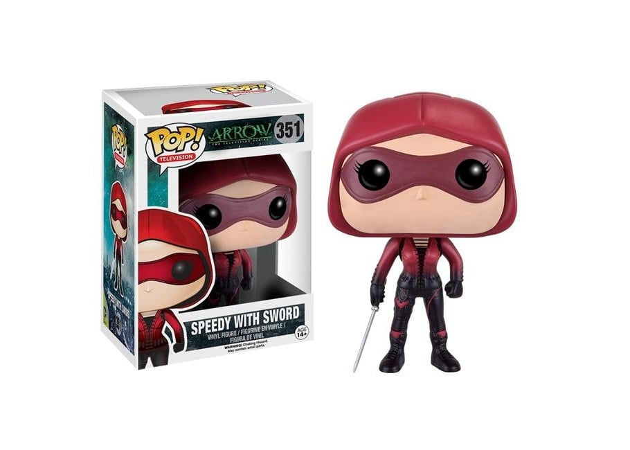 Funko Pop! Arrow The Television Series - Speedy with Sword 351 + Free Protector