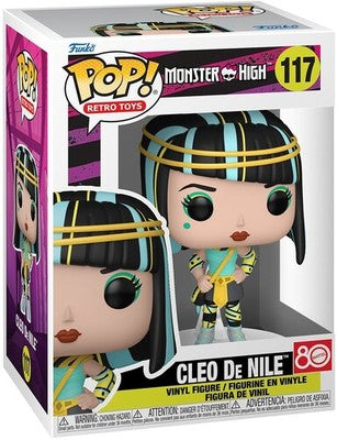 Funko Pop! Monster High - Cleo De Nile 117 Figure + Pop Protector