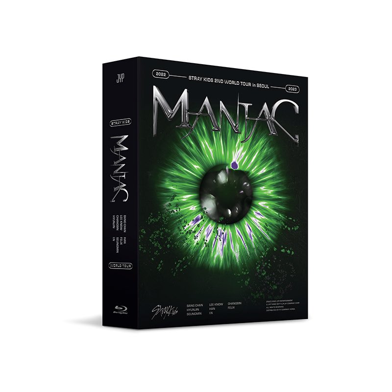 K-POP STRAY KIDS - 2ND WORLD TOUR "MANIAC" IN SEOUL BLU-RAY
