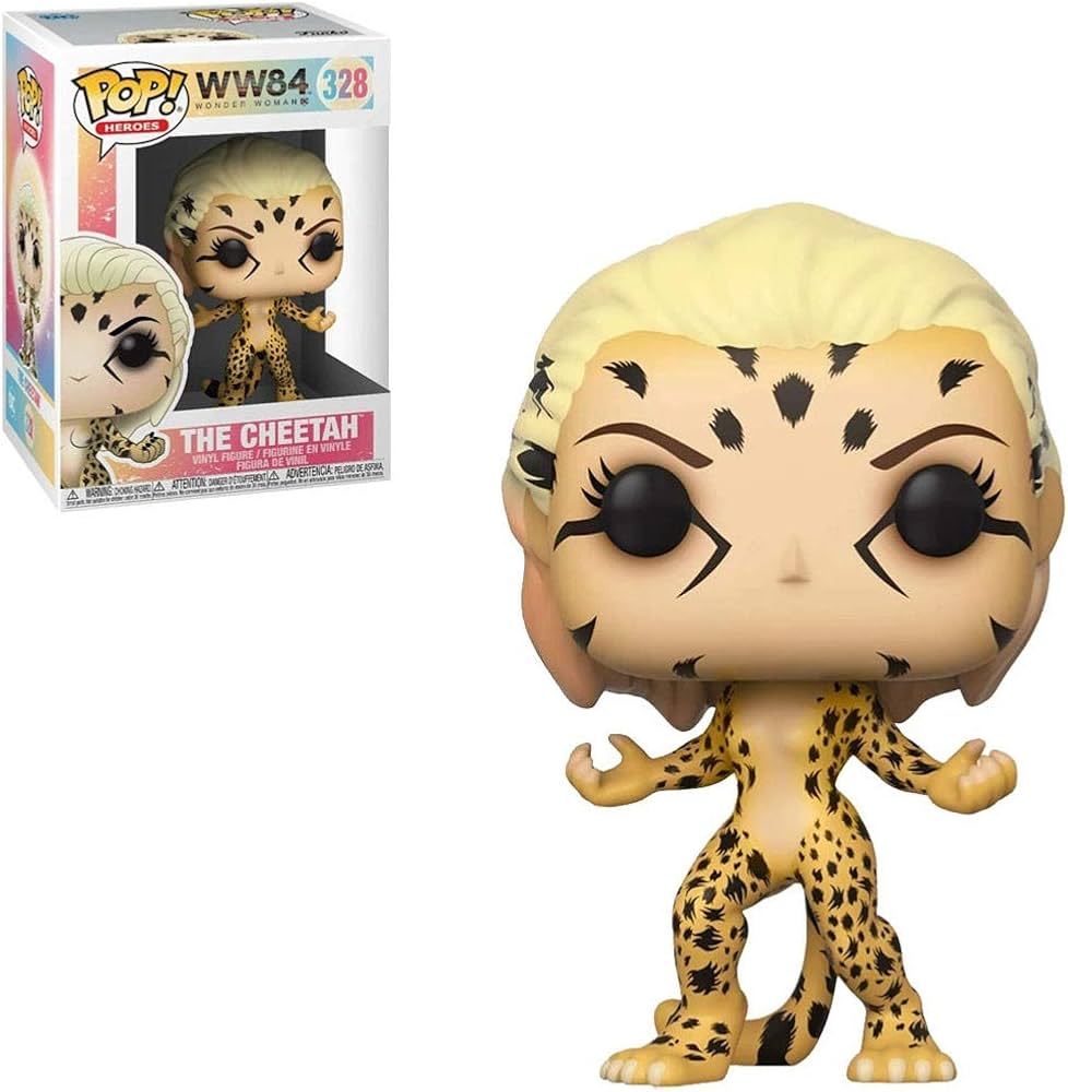 Funko Pop! DC WW84 Wonder Woman : The Cheetah 328 + Pop Protector