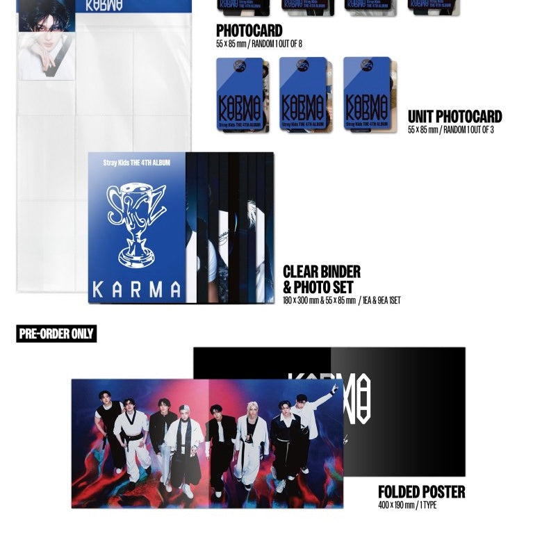 STRAY KIDS - The 4th Album : KARMA (KARMA VER.) (LIMITED)
