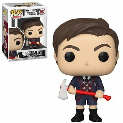 Funko Pop! The Umbrella Academy : Number Five 1117 + Pop Protector