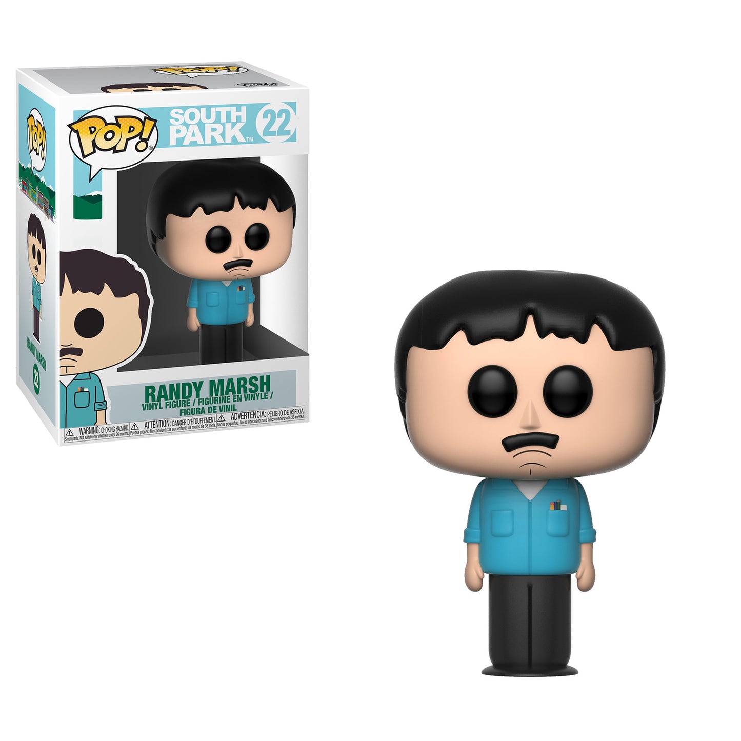 Funko Pop! South Park Randy Marsh 22 (VAULTED) + Pop Protector