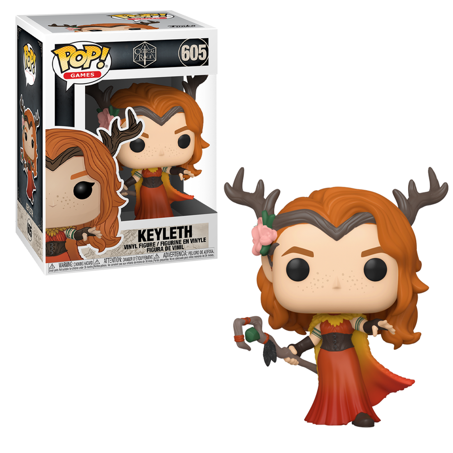 Funko Pop! Critical Role - Keyleth 605 Figure + Pop Protector