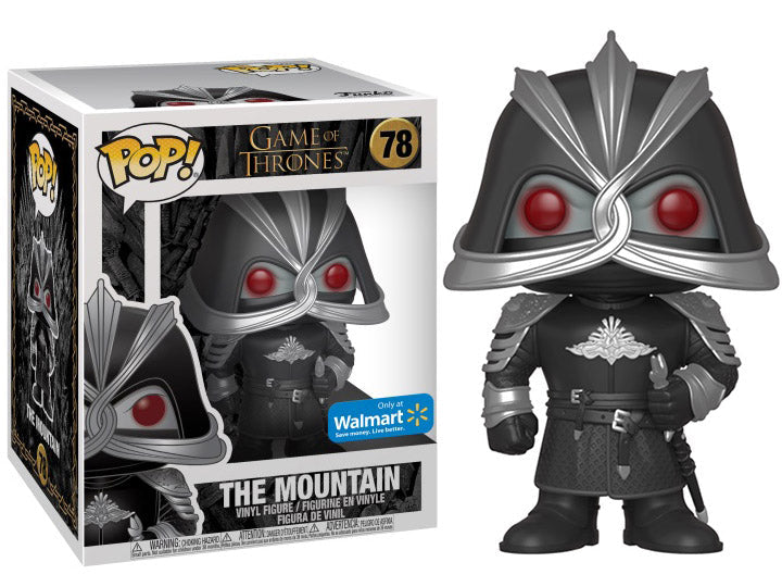 Funko Pop! Game of Thrones - The Mountain 78 Walmart Exclusive 6-Inch Figure (VAULTED)
