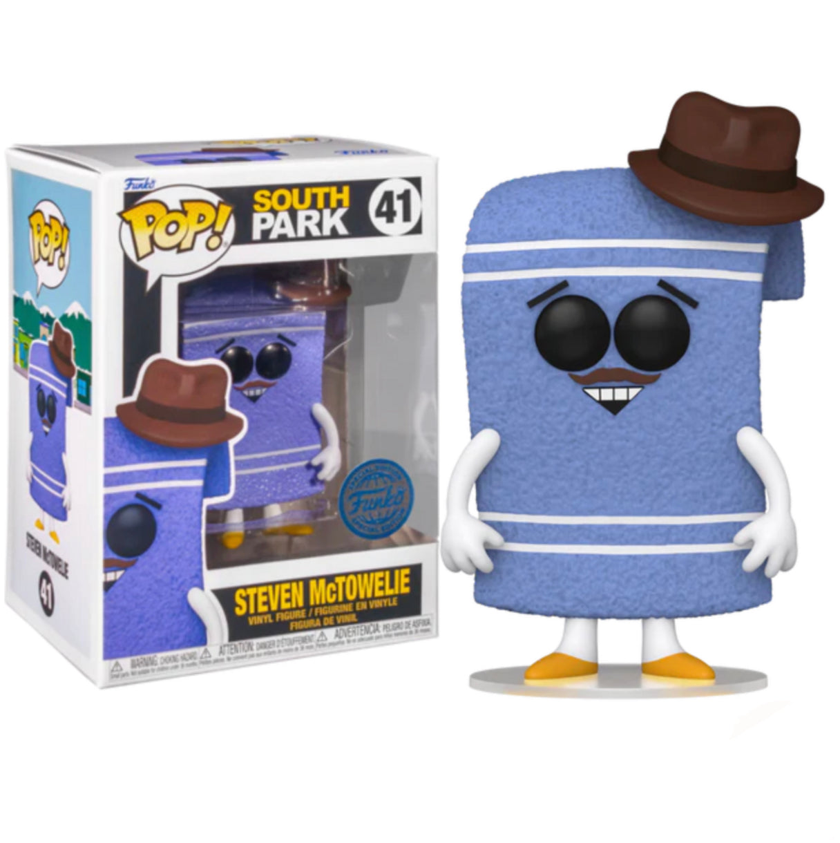Funko Pop! South Park - Steven McTowelie 41 Funko Special Edition + Free Protector