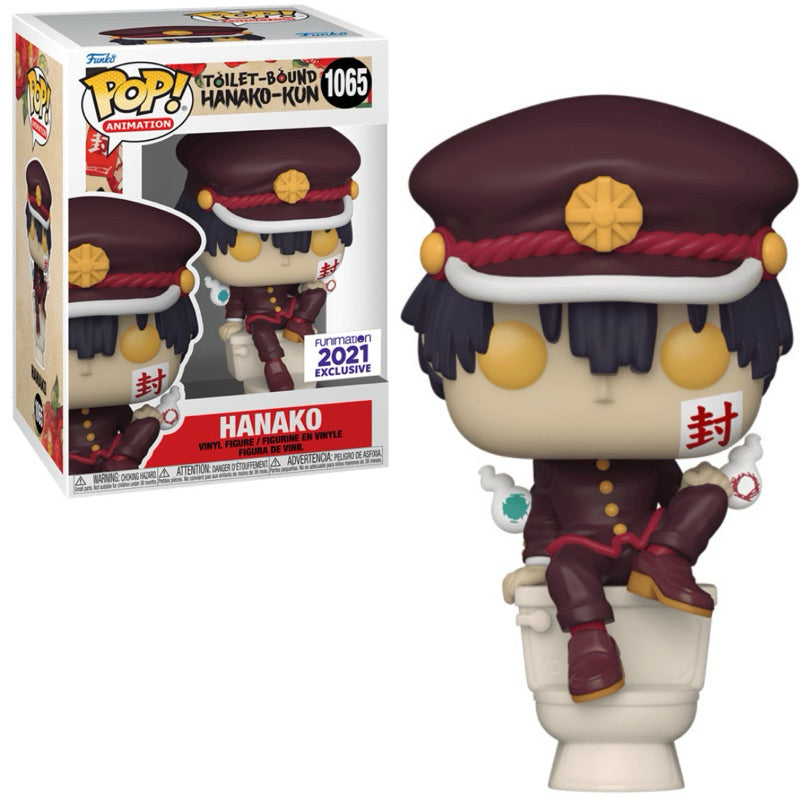 Funko Pop! Toilet-Bound Hanako-Kun - Hanako 1065 Funimation 2022 Exclusive Figure + Pop Protector