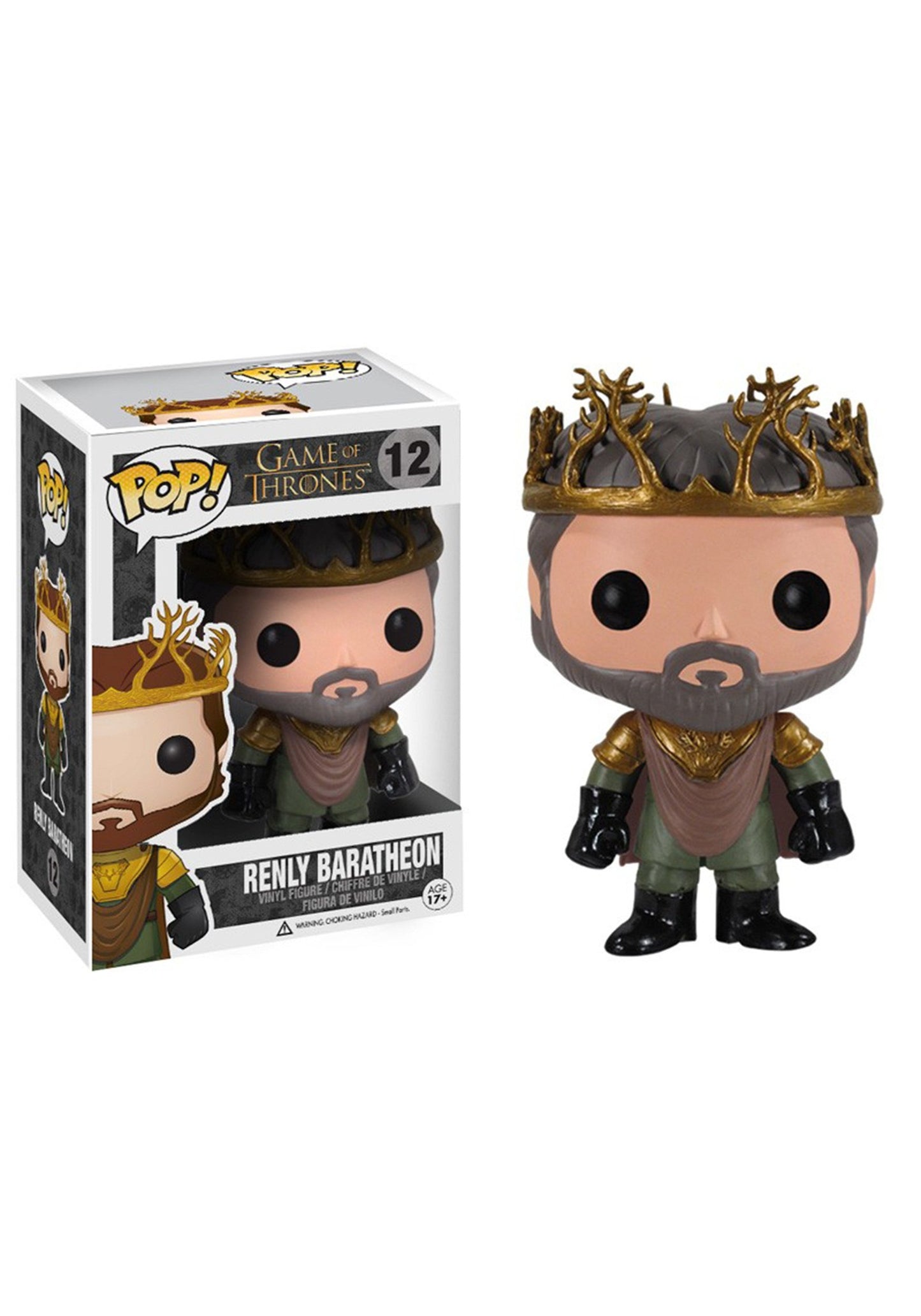 Funko Pop! Game of Thrones Renly Baratheon 12 (VAULTED) + Free Protector