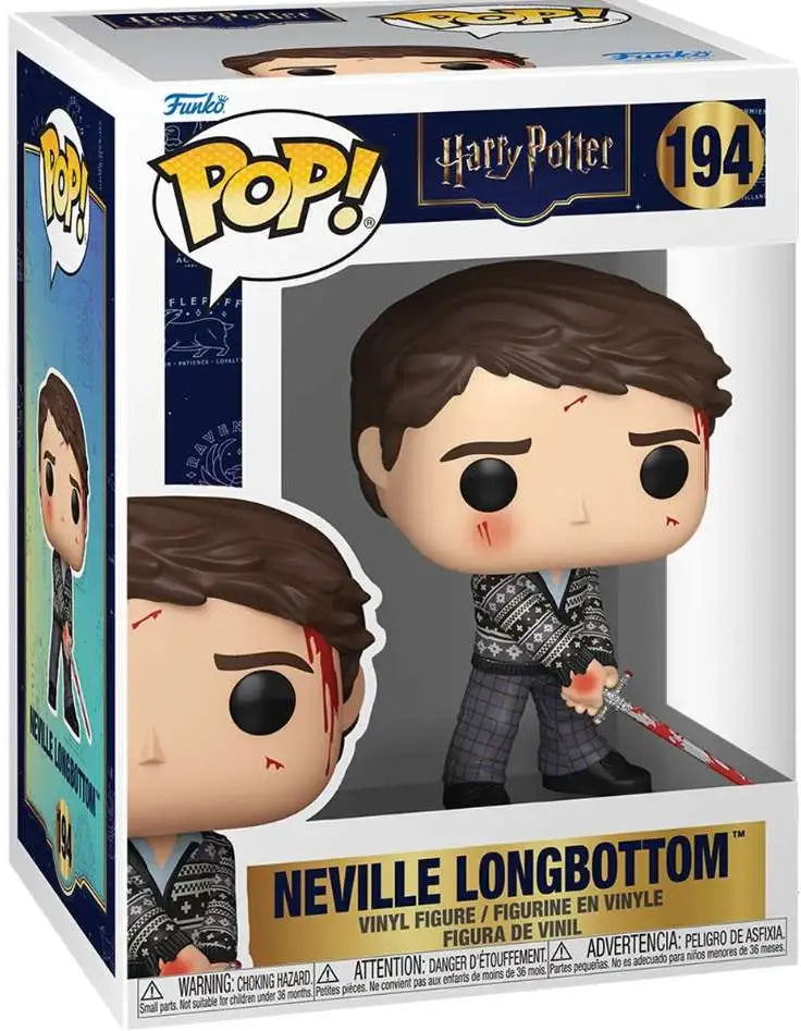 Funko Pop! Harry Potter - Neville LongBottom 194 Figure + Pop Protector
