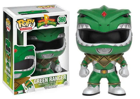 Funko Pop! Mighty Morphin Power Rangers - Green Ranger 360 Figure + Free Protector