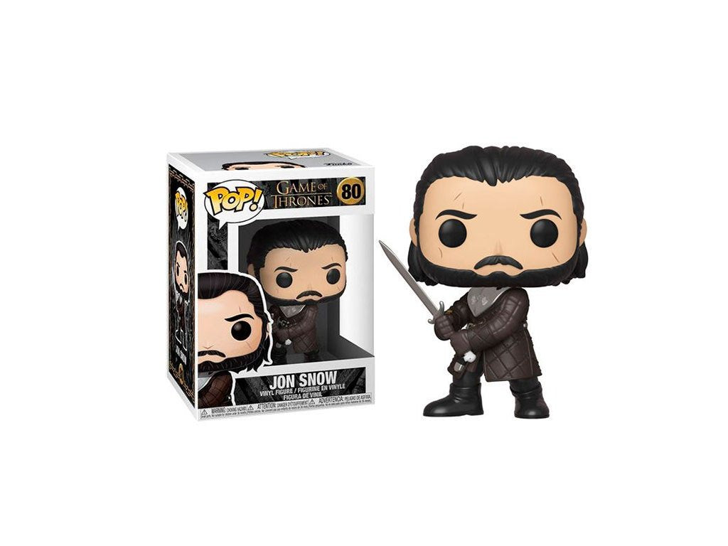Funko Pop! Game of Thrones - Jon Snow 80 (VAULTED) + Free Protector (blemish in corner of box)