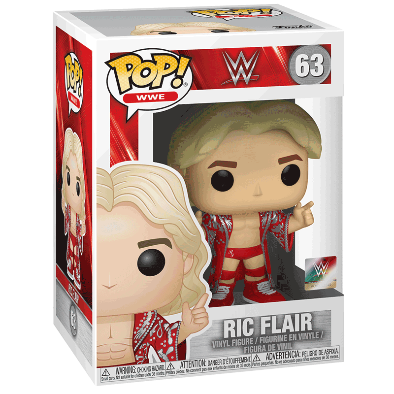 Funko POP! WWE - Ric Flair #63 + PROTECTOR!
