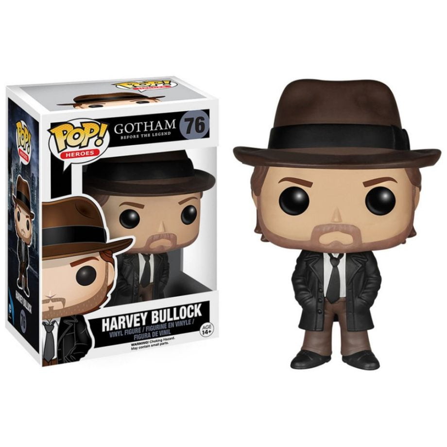Funko pop! Heroes: Gotham Before The Legend #76 - Harvey Bullock + PROTECTOR!