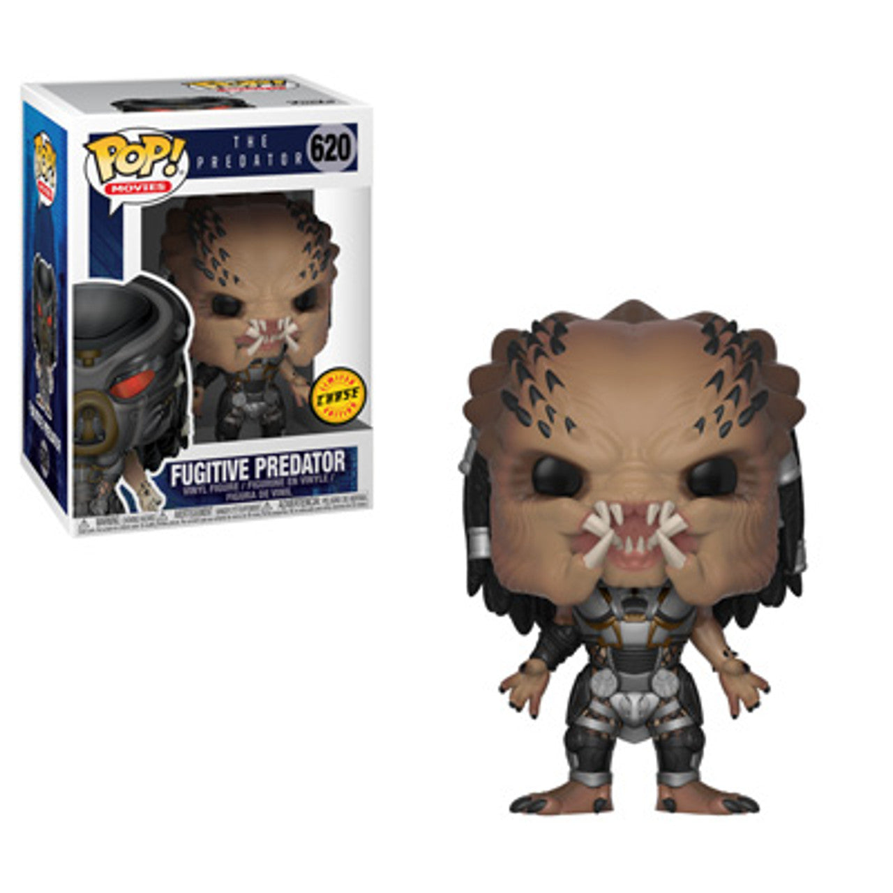 Fugitive Predator #620 Movies Chase Funko Pop + Pop Protector
