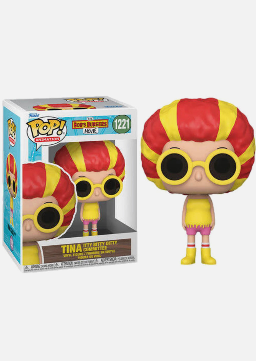 Funko Pop! The Bob’s Burgers Movie - Tina Itty Bitty Ditty Committee 1221 + Free Protector