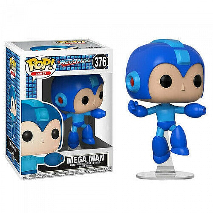 Funko POP! Games: Megaman #376 - Megaman + PROTECTOR