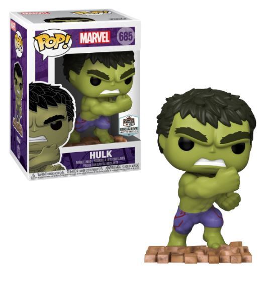 Funko POP! Marvel #685 Hulk Funko HQ Exclusive PROTECTOR