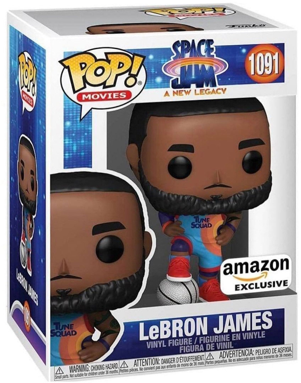 Funko POP! Movies: Space Jam A New Legacy #1091 Amazon Exclusive + PROTECTOR!